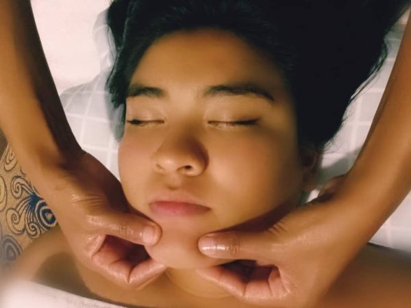 Masaje relajante craneo-facial